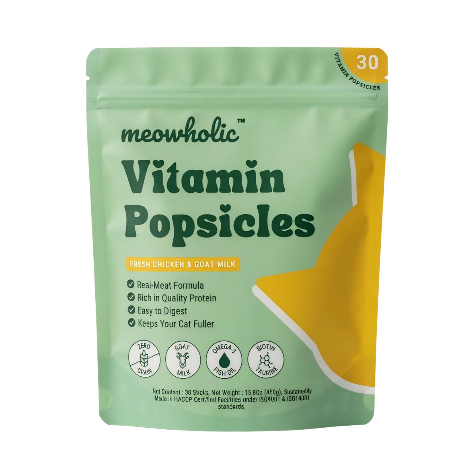 Vitamin Popsicles Treats - 30 Sticks